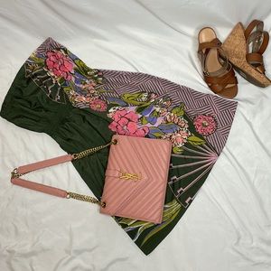 Cute Summer Floral Tube Dress